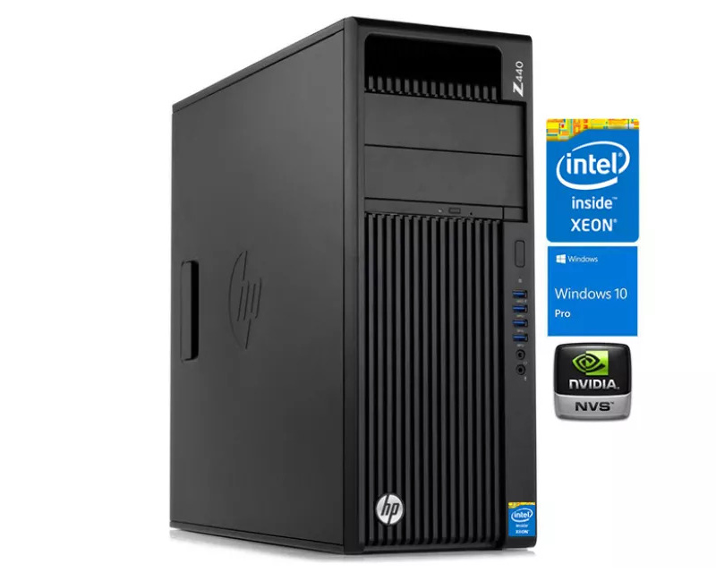 HP Z440 Gaming PC 4-Core E5-1630 v3 3.70GHz 32GB 256GB SSD 2x 2TB HDD Win10